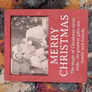 NEW Mud Pie Talking Christmas Frame